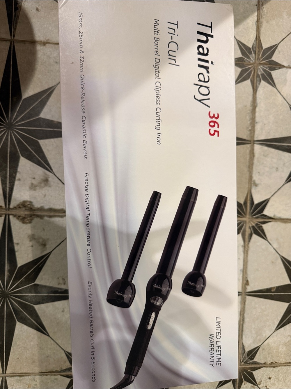 Tri-Curl 3-Barrel Curling Iron - Black